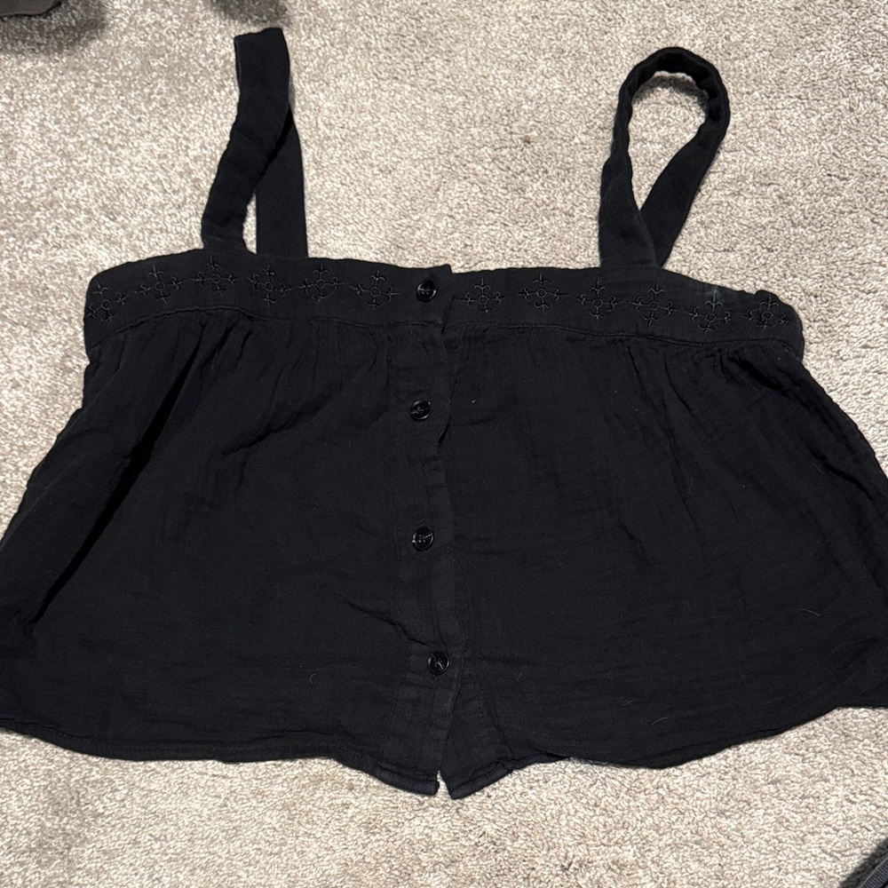 Disturbia Black Tank Top